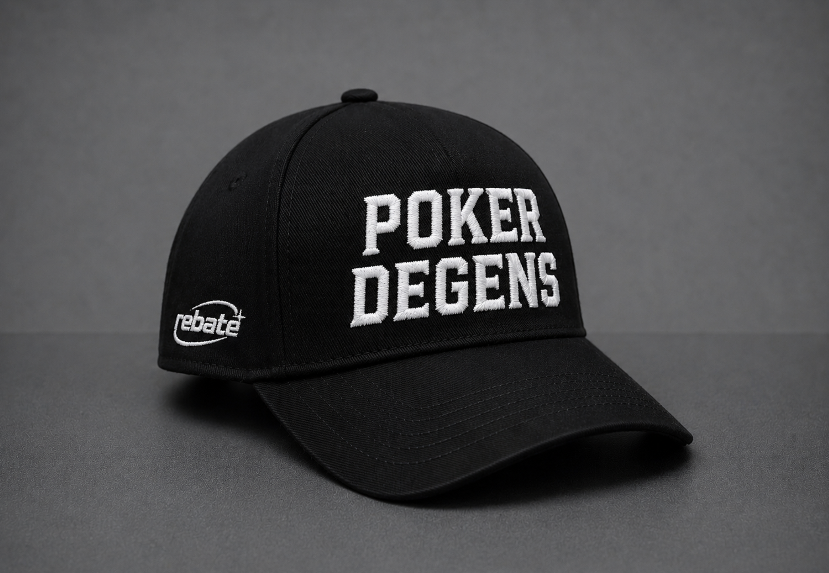 All In cap, profile view