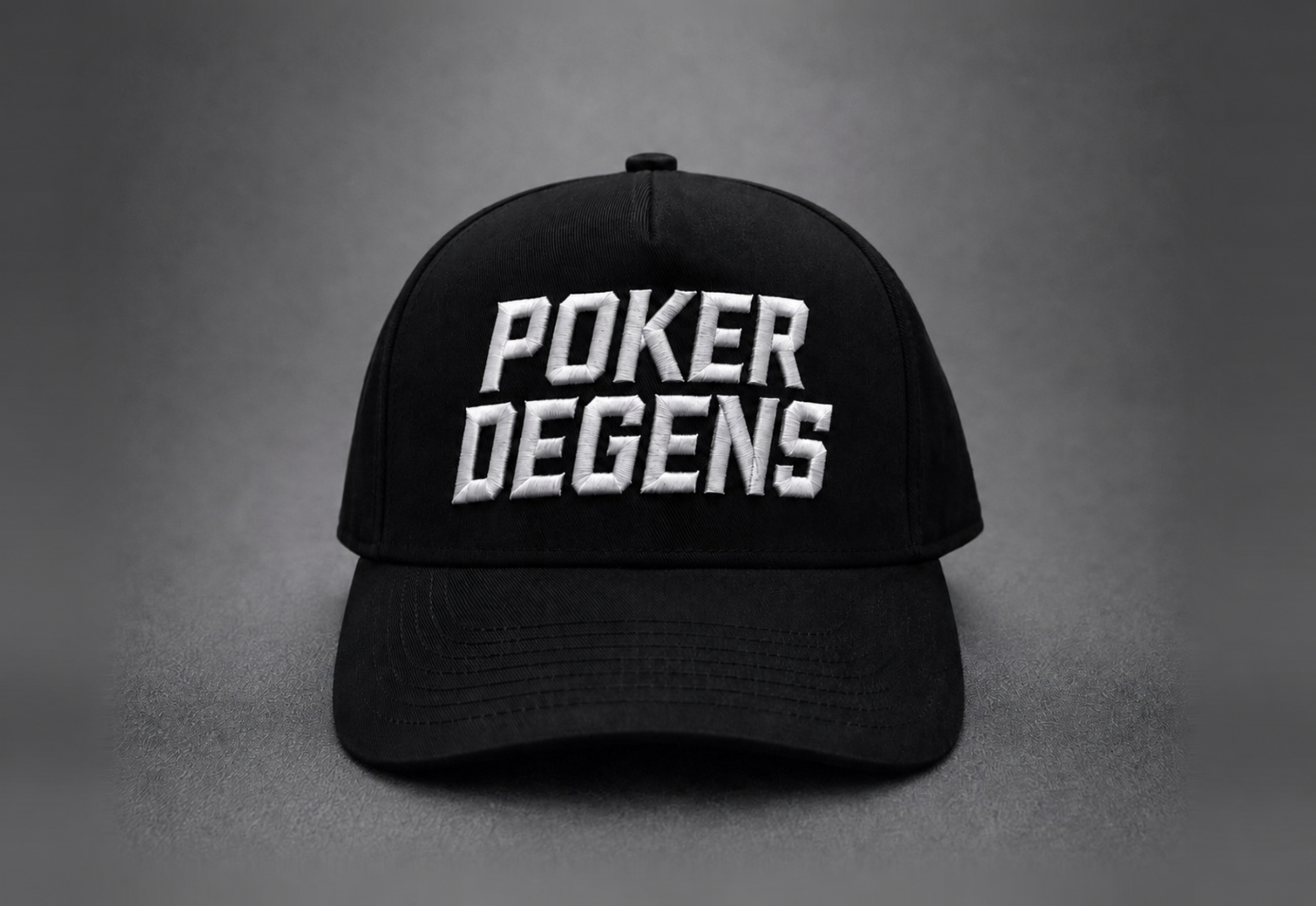 All In cap, front view
